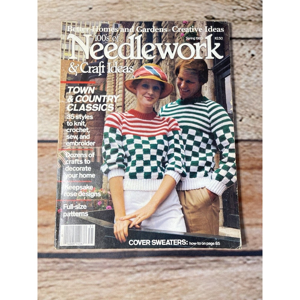 Vtg Better Homes & Gardens Creative Idea 100s of Needlework & Craft Spring‎ 1983